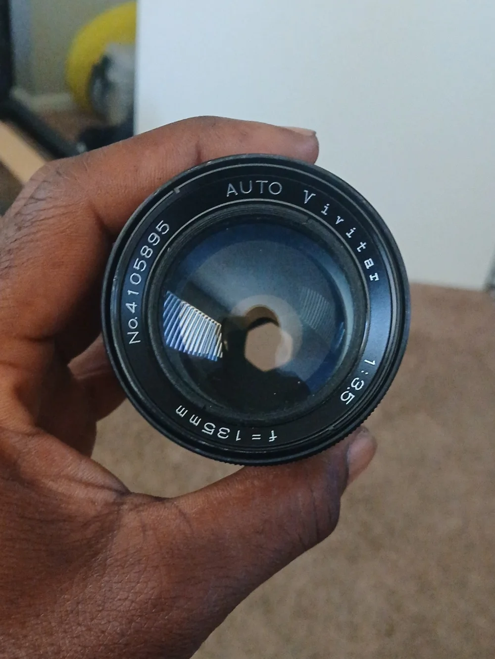 135mm f/3.5 Auto Telephoto Lens - Black